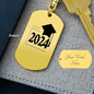 Customizable Engraved Keychain - Class of 2024