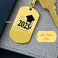 Customizable Engraved Keychain - Class of 2025