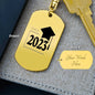 Customizable Engraved Keychain - Class of 2023