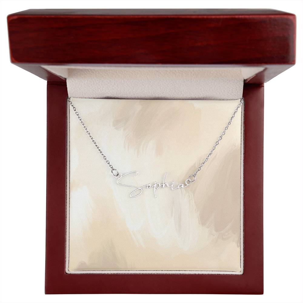 Signature Style Name Necklace