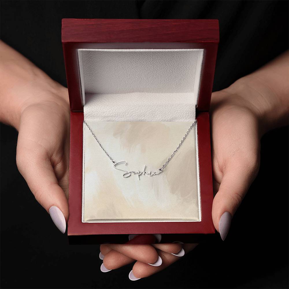 Signature Style Name Necklace