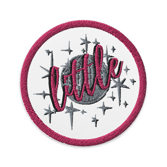 Little Disco Embroidered patches