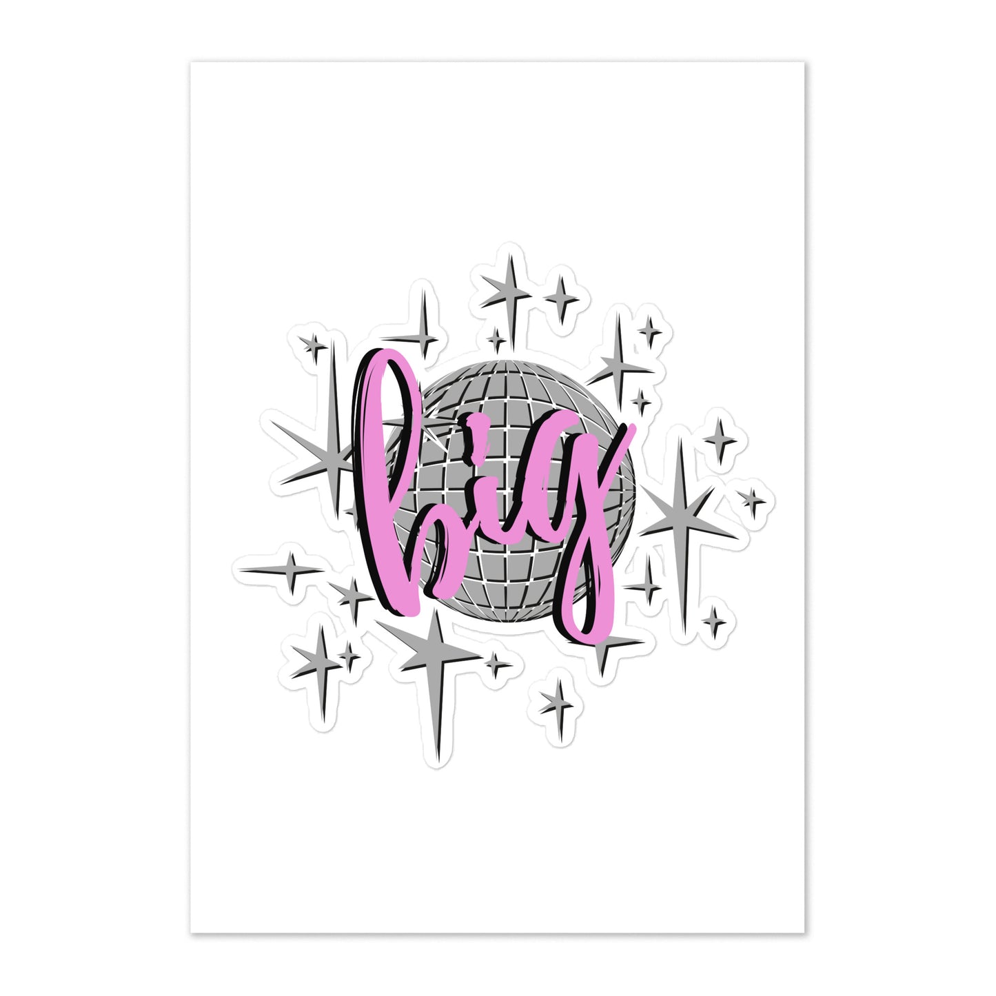 Big Disco Sticker sheet