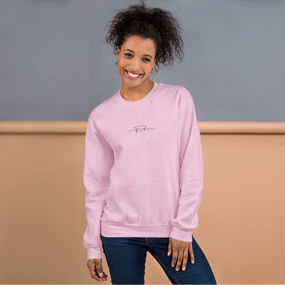 Grad Cap Doodle Sweatshirt