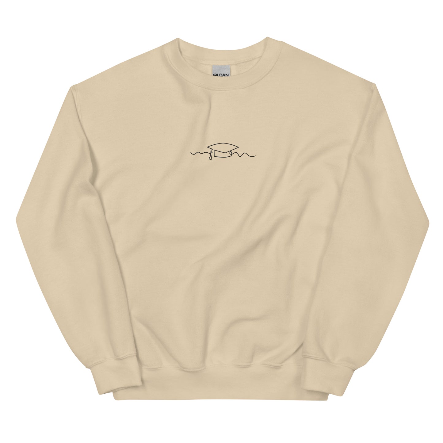 Grad Cap Doodle Sweatshirt