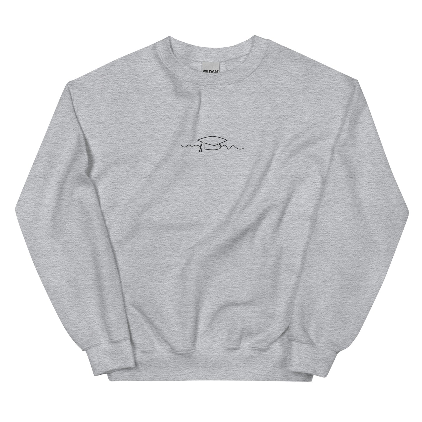 Grad Cap Doodle Sweatshirt