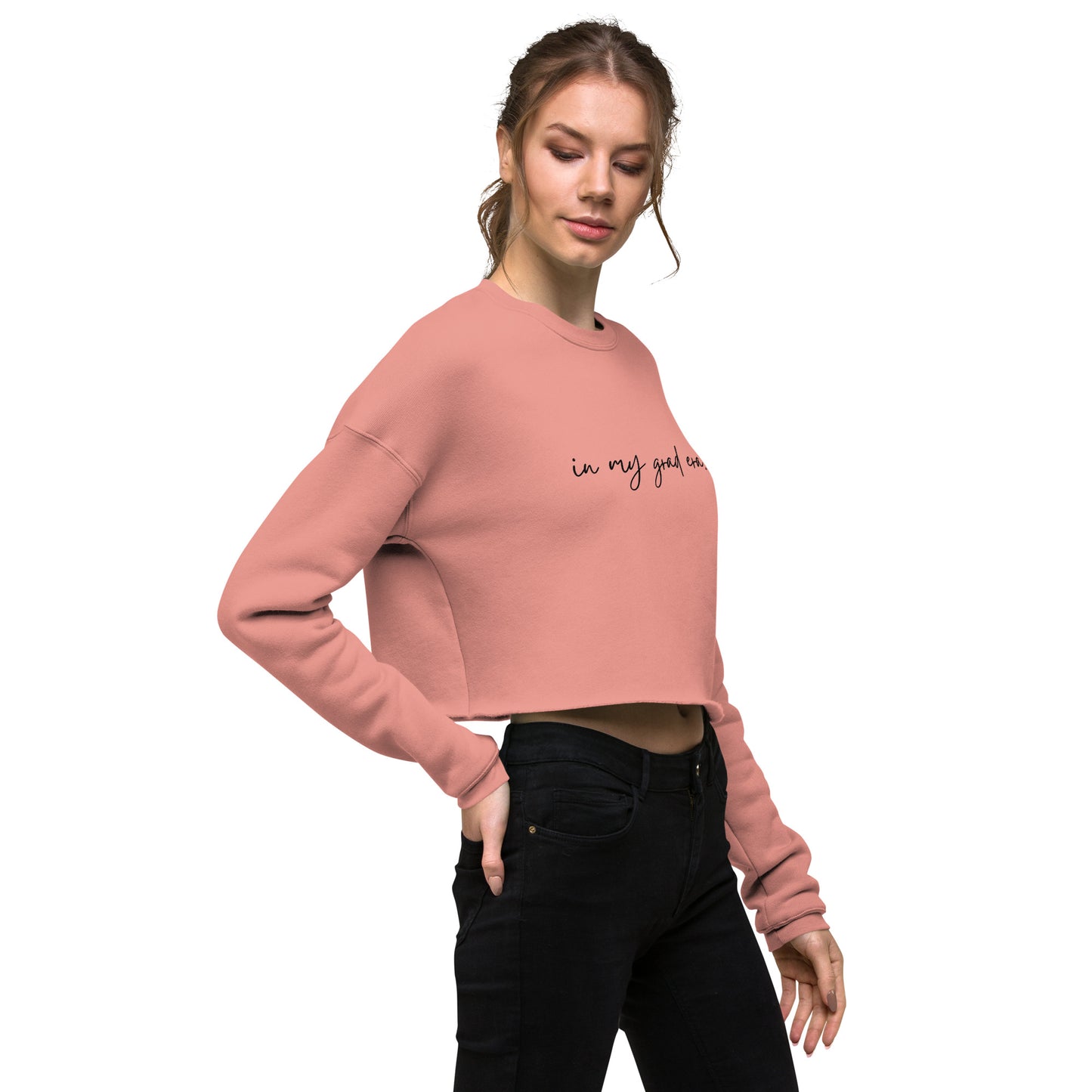 In My Grad Era Crop Sweatshirt