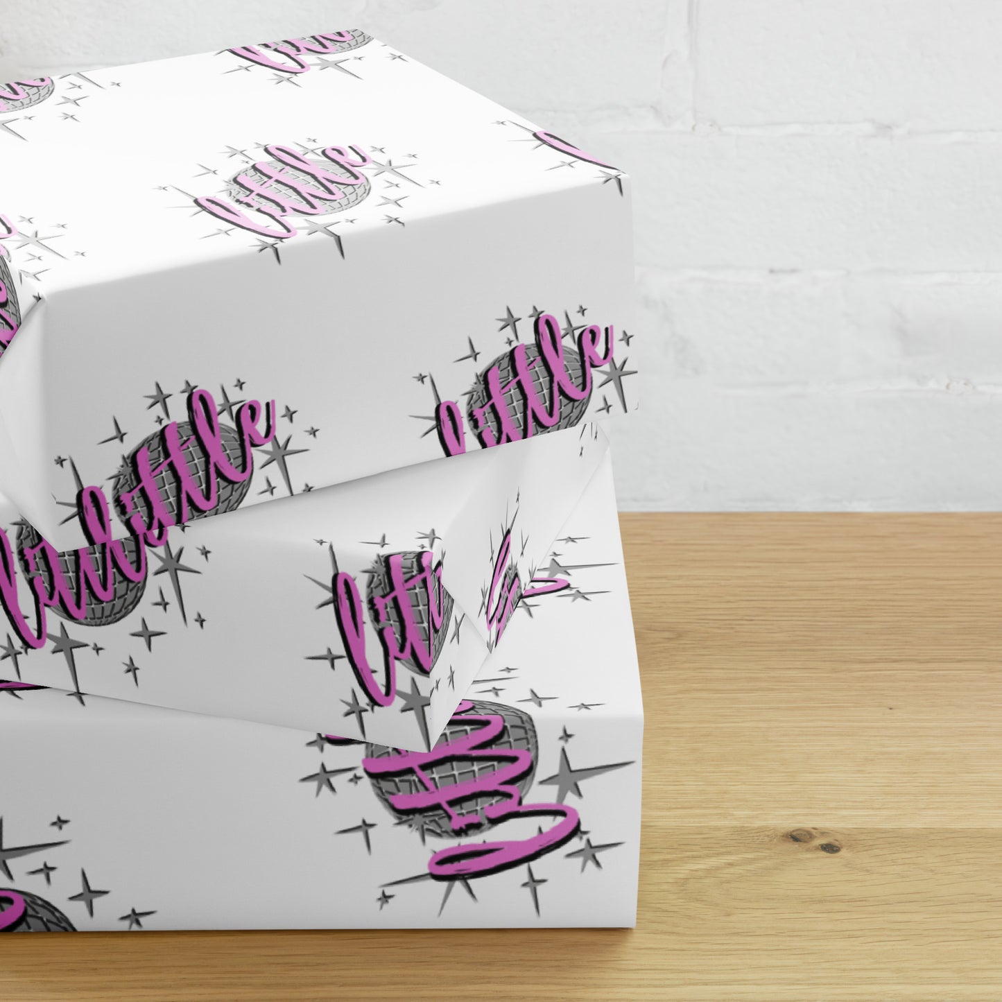 Little Disco Wrapping paper | Backdrop | Tablecloth