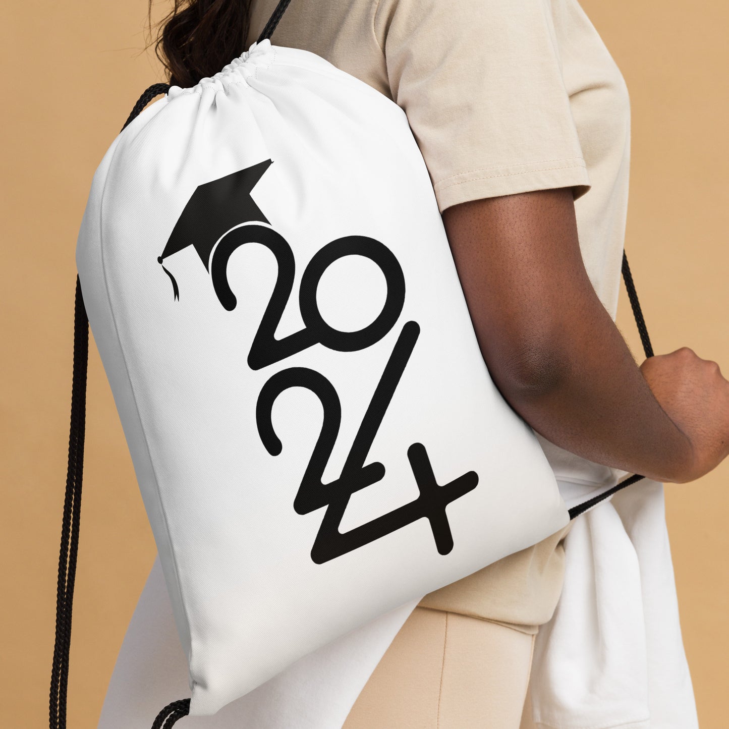 Vertical 2024 Drawstring Bag